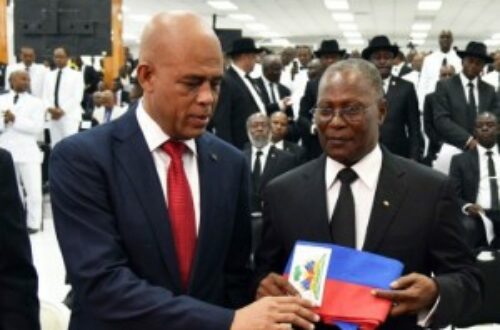Article : Martelly rappelle Privert à l’ordre